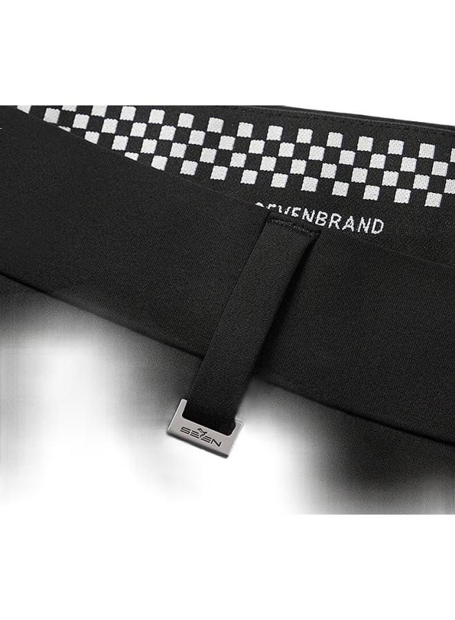 Seven Men'S Straight Leg Casual Pants Spring Autumn Business Commute Elastic Slim Fit Long Pants - Image 1