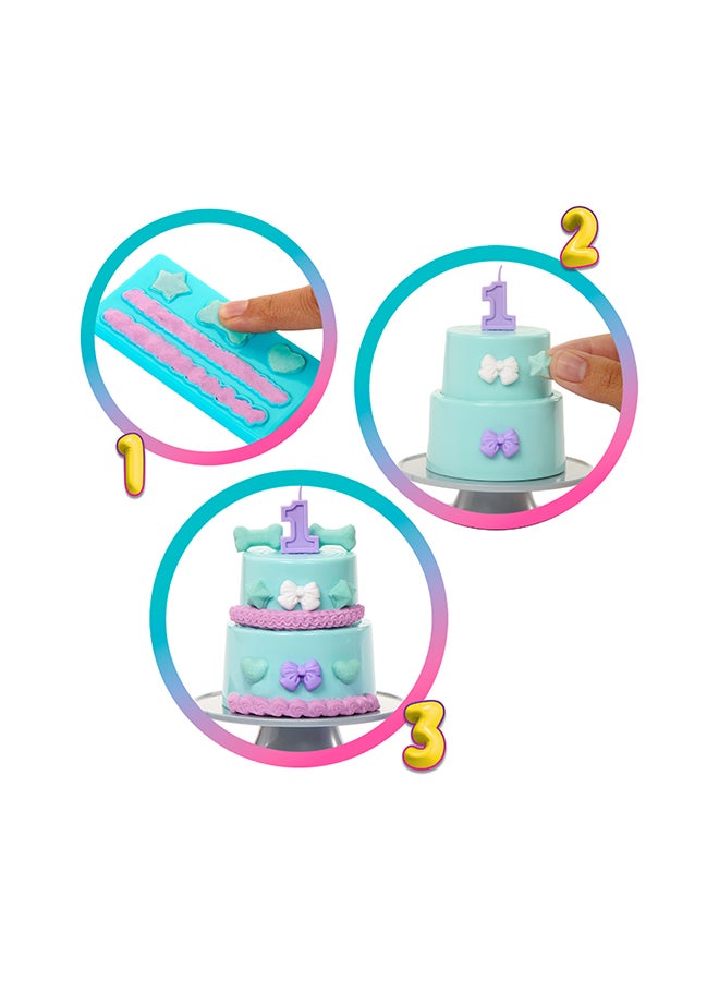 باربي مجموعة حفلة عيد ميلاد الحيوانات الأليفة بنجوم مع 10 مفاجآت بما في ذلك تغيير اللون ونشاط تزيين الكيك، دمية حفلة غير مغلفة وإكسسوارات - Image 5