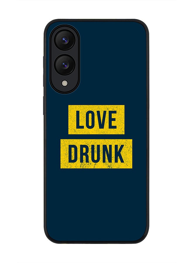 Stylizedd For Samsung Galaxy S25 Edge Case,Slim fit Camera Protection, Shockproof Thin Phone cover  - LoveDrunk