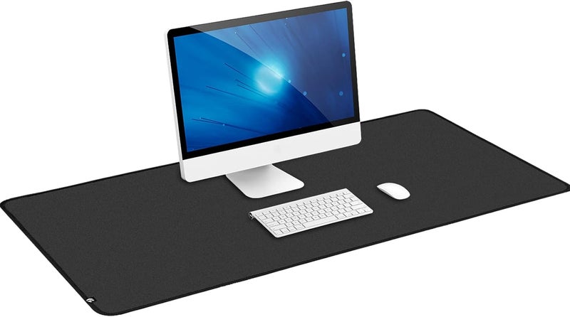 ريدراجون لوحة ماوس ألعاب ممتدة Flick 3Xl، مصنوعة من مادة كبيرة جدًا، مقاومة للماء، قاعدة مطاطية مانعة للانزلاق، 1219 × 610 مم، لون أسود - Image 2