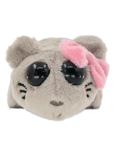 Sad Hamster Expression Plush Toy, Built-In Button Press Can Make Violin Sound, Children'S Birthday Gift Desktop Ornaments