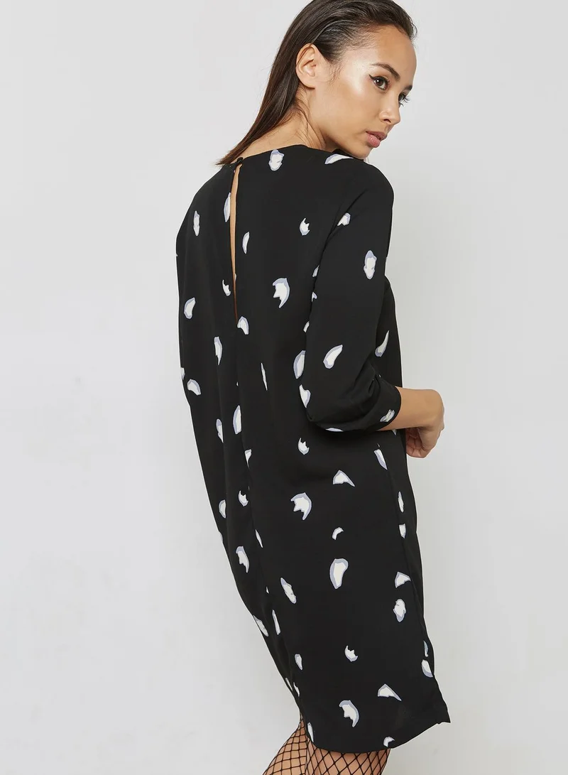 PIECES Printed Dress