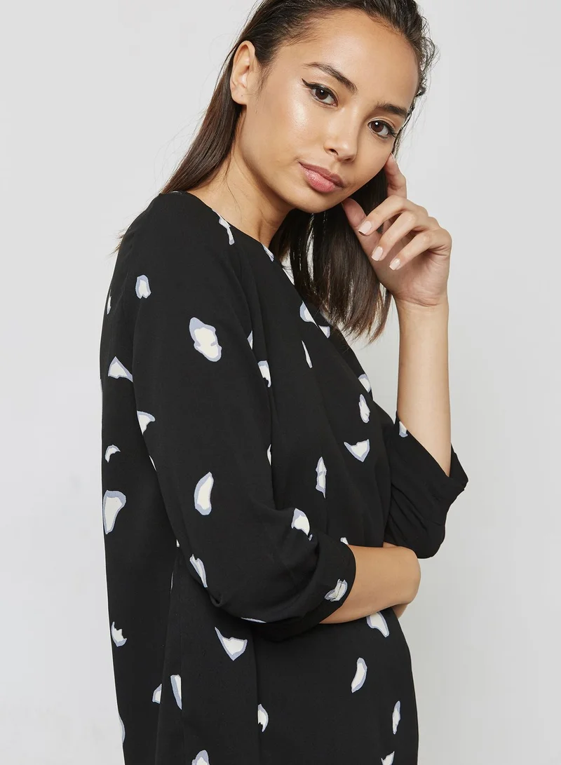 PIECES Printed Dress