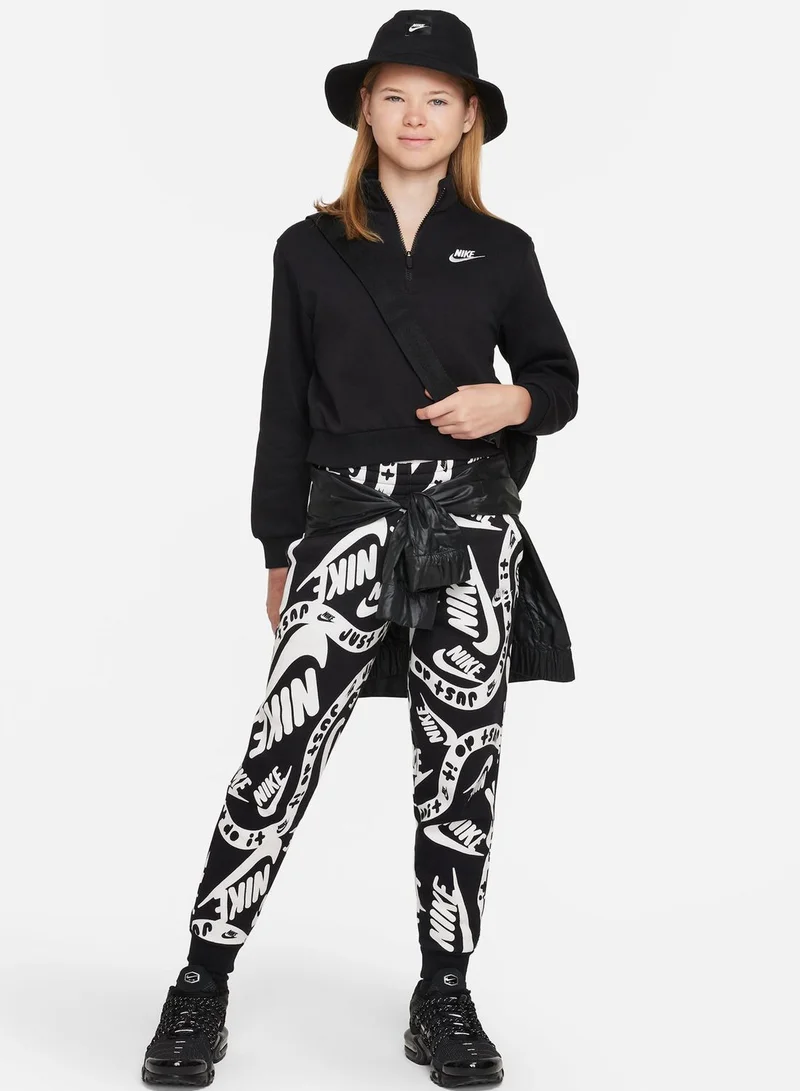 Nike Kids Club Fleece All Over Printed Joggers