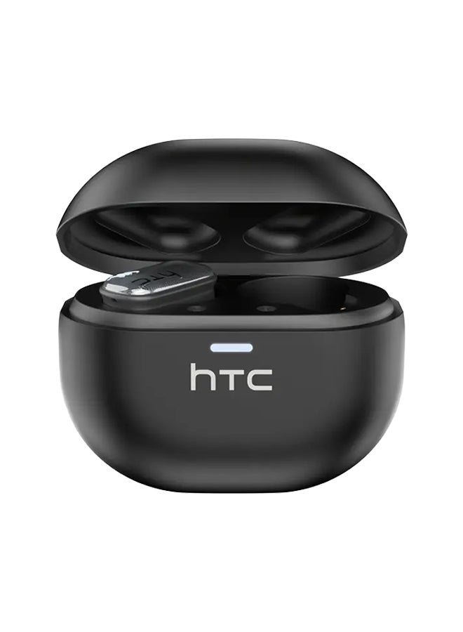 HTC NE16 In-Ear TWS Wireless Earbuds, Bluetooth 6.0, HiFi Stereo Sound, ENC Noise Reduction, IP54 Water & Dust Resistance, 50-Hour Battery Life, 4.5 Hours of Music Playback, Touch Controls, HD Calls, Black black - Image 3