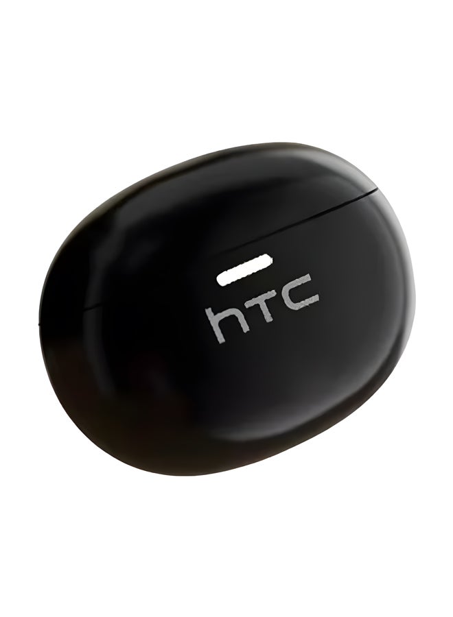 HTC NE16 In-Ear TWS Wireless Earbuds, Bluetooth 6.0, HiFi Stereo Sound, ENC Noise Reduction, IP54 Water & Dust Resistance, 50-Hour Battery Life, 4.5 Hours of Music Playback, Touch Controls, HD Calls, Black black - Image 5