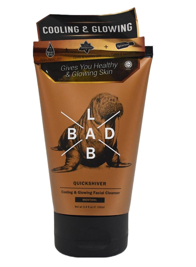 باد لاب منظف الوجه البارد والمتوهج للرجال - Image 1