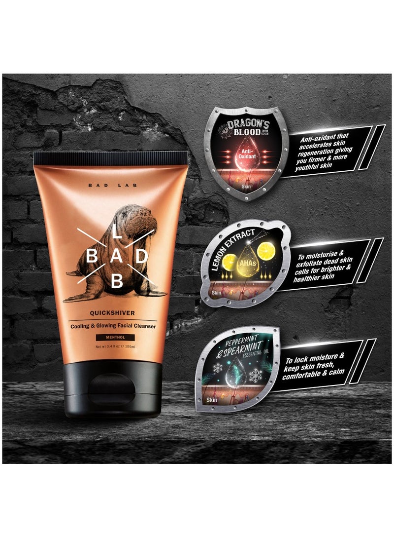 باد لاب منظف الوجه البارد والمتوهج للرجال - Image 3