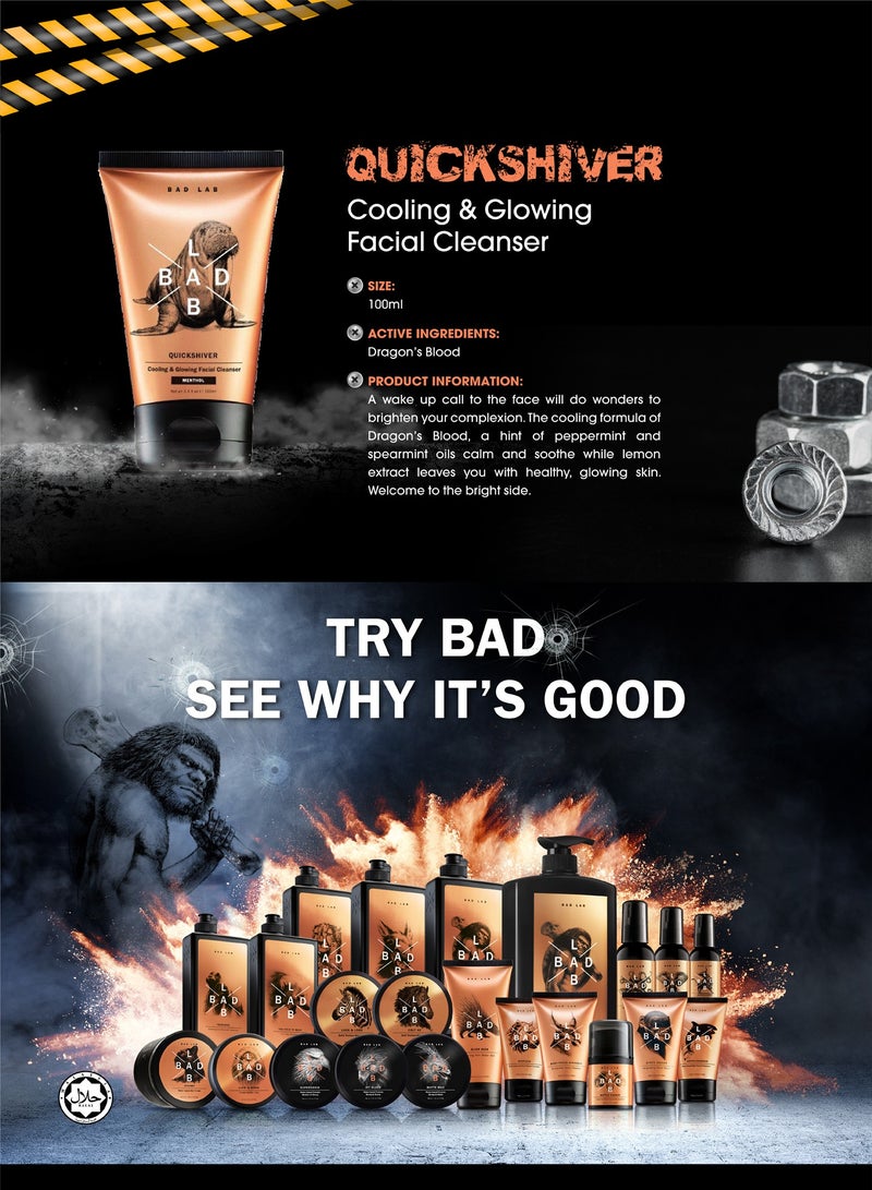 باد لاب منظف الوجه البارد والمتوهج للرجال - Image 4