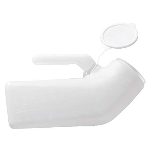 Carex Portable Urinal For Men - Male Urinal and Travel John - Plastic Urinal - Image 4