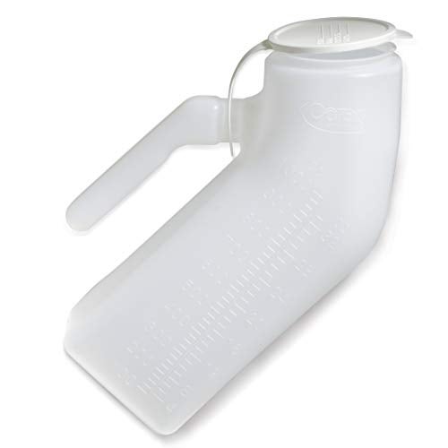 Carex Portable Urinal For Men - Male Urinal and Travel John - Plastic Urinal - Image 1