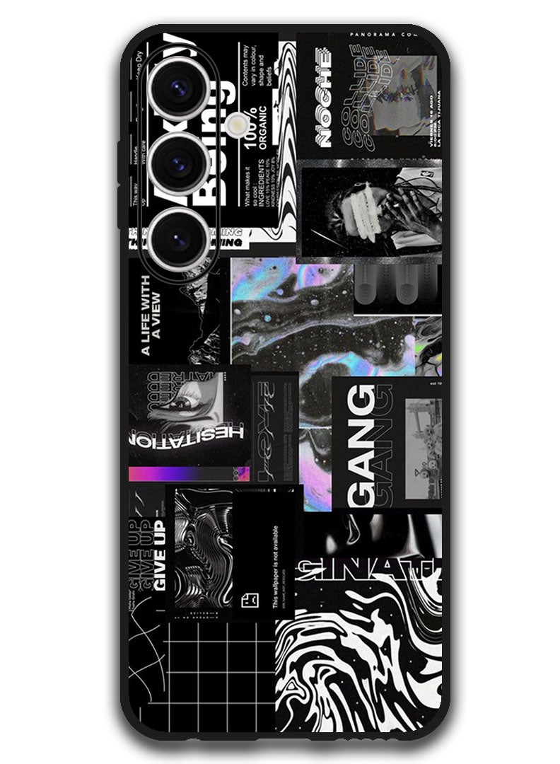 Theodor Protective Case Anti Scratch Shock Proof Bumper Cover For Samsung Galaxy S24 FE Anxiety Being 2 - Image 1
