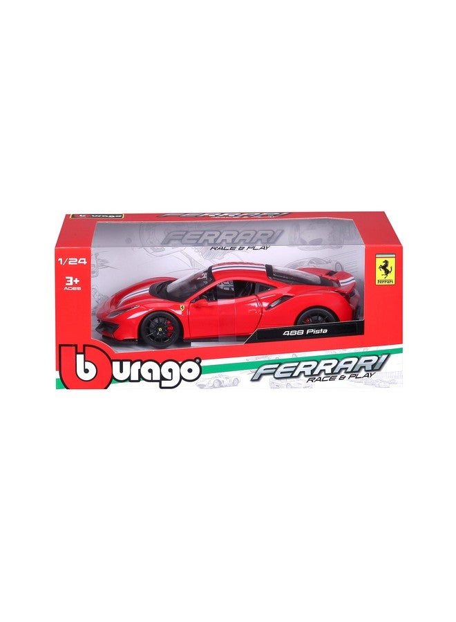 بوراجو 1:24 آر آند بي فيراري 488 بيستا ريد - Image 5
