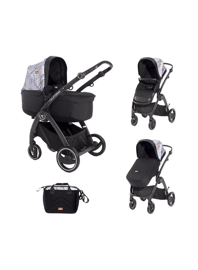 لوريلي عربة أطفال كاليفورنيا رخام رمادي - Image 1