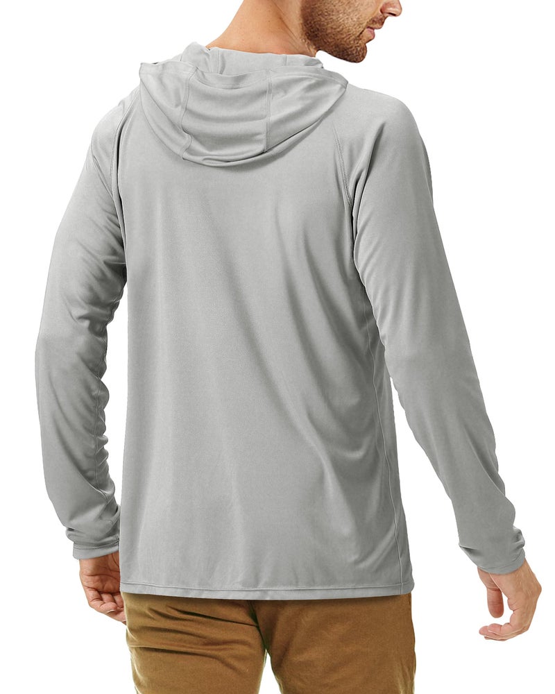 Roadbox UPF 50+ Fishing Shirts for Men Long Sleeve Sun Protection Lightweight Outdoor UV Hiking Shirts - Image 3