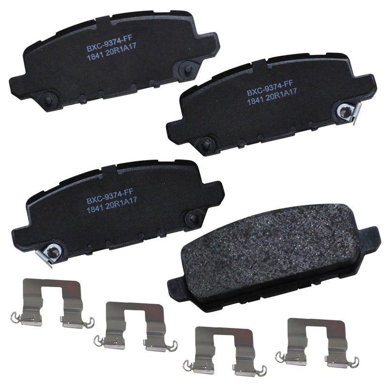 بنديكس وسادات فرامل خلفية سيراميكية Bendix Premium SBC1841 لهوندا CR-Z 2016 وHR-V 2022-2016 - Image 1