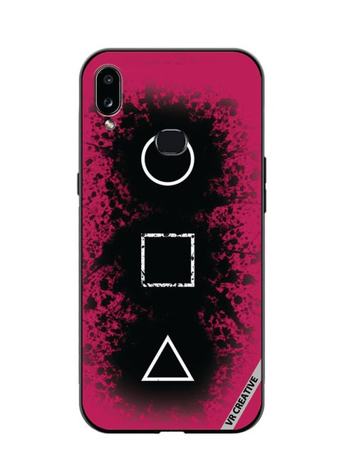 Protective Case Cover For Samsung Galaxy A10s Squid Game Design Multicolour