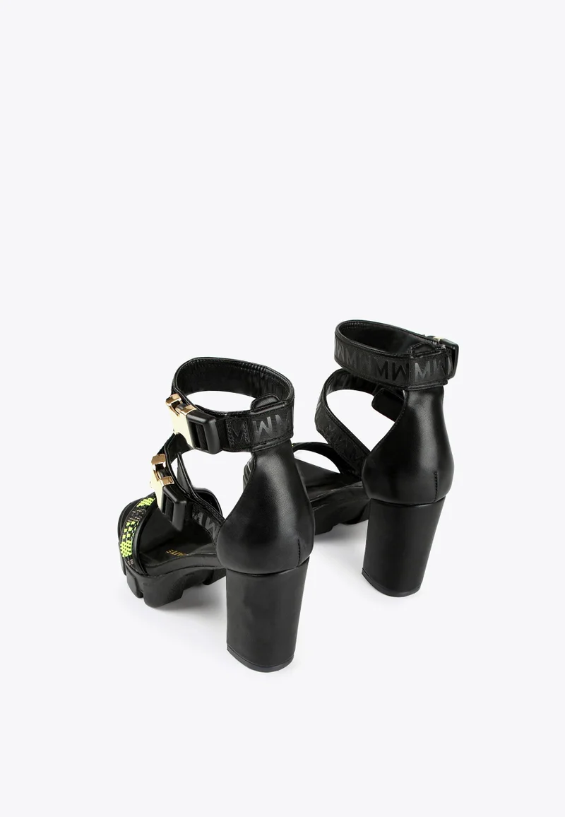 Lola Casademunt Heeled cage sandals