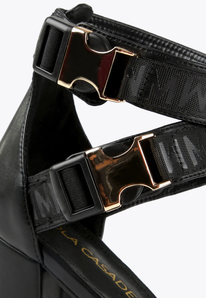 Lola Casademunt Heeled cage sandals