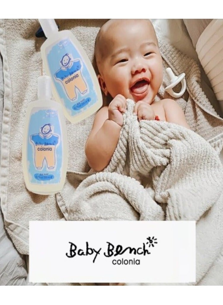 بيبي بينش كولونيا بيبي بنش "آيس منت" | عطر للأطفال - لطيف وآمن، برائحة خفيفة | متعدد الاستخدامات برائحة ناعمة | آمن لأيدي الأمهات وبشرة الأطفال - 200 مل (عبوة من 3 قطع). - Image 5