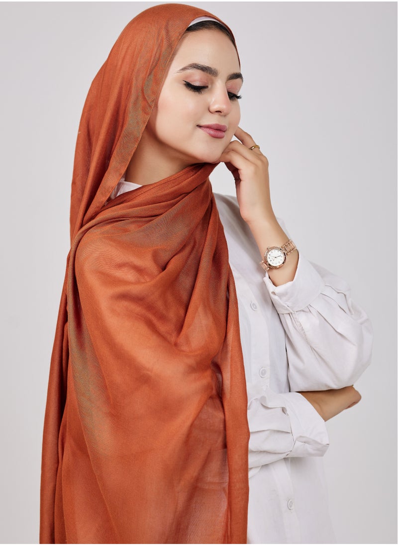 طرحة قطن مودال سادة - هافان
