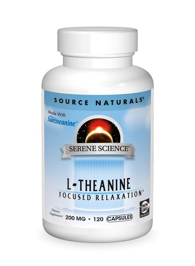 Source Naturals Serene Science Ltheanine 200 Mg Capsule 120 Count - Image 2