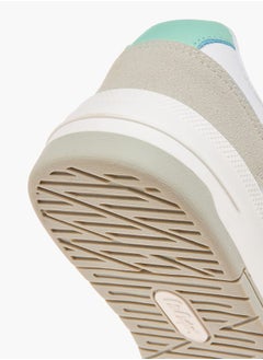 Lee Cooper Women's Colourblock Sneakers with Lace-Up Closure  - Image 4