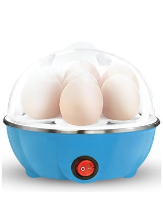 Electric Automatic Egg Boiler - 7-Egg Poacher for Steaming, Cooking, Boiling, and Frying (350 Watts,Blue) - pzsku/Z88B1E2C80D3D7568F617Z/45/_/1723125407/29311bf8-851b-4e27-aa9a-893af642aad7