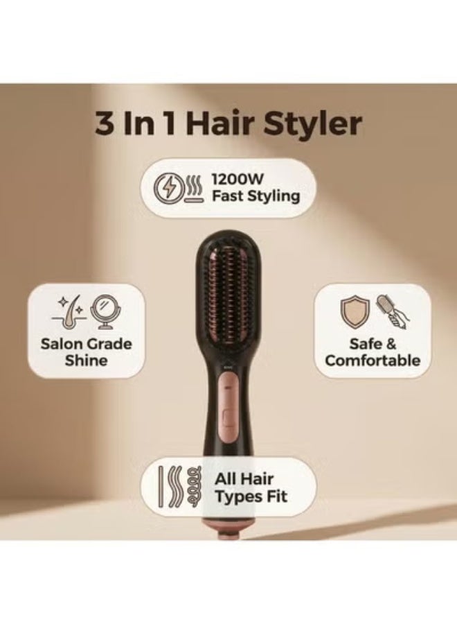 Joy for All 550 Watt Professional Hair Styling Brush 3 In 1 - Image 2