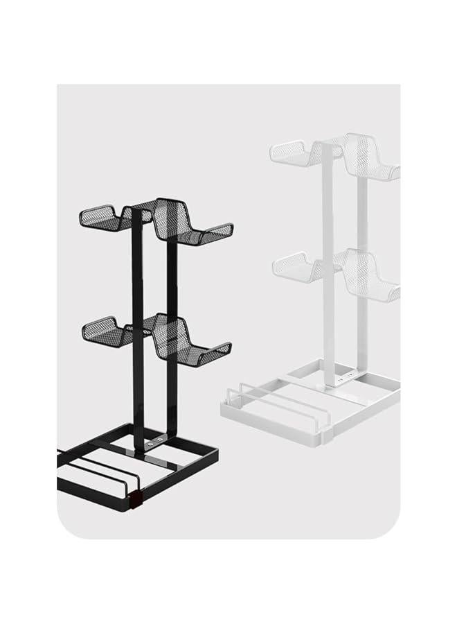 هوكور حامل اداة تحكم بالالعاب معدني اصدار مرتفع من ار سي او متوافق مع اجهزة بلاي ستيشن 5/بلاي ستيشن 4/اكس بوكس ون/اس/اكس - ذراع تحكم بالالعاب (بالك) - Image 2