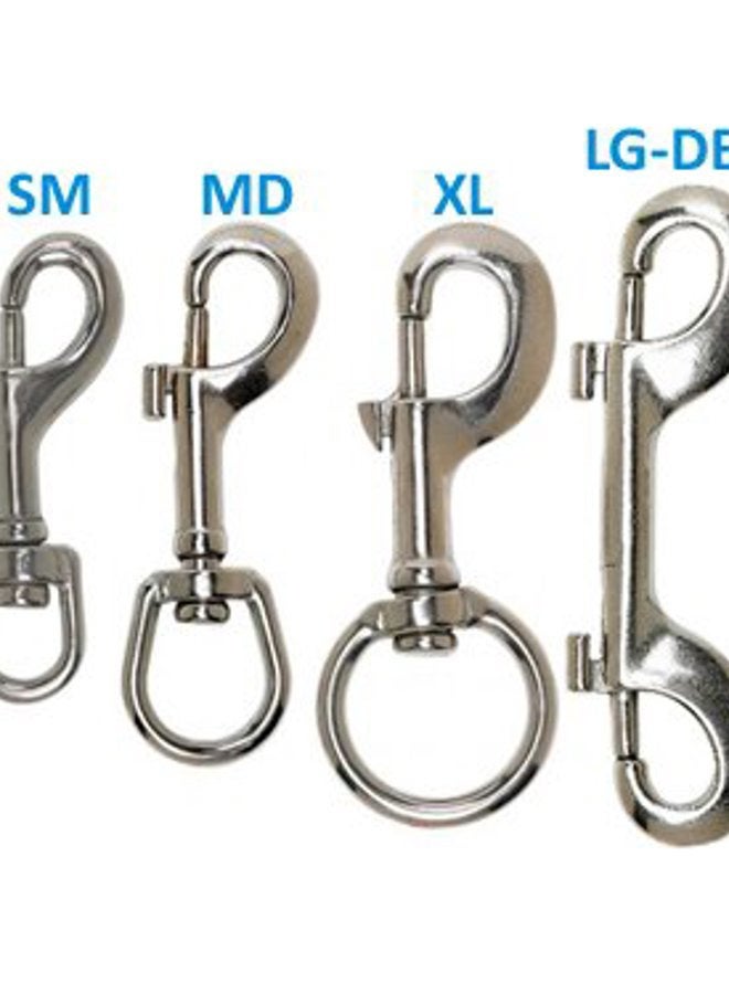 Dive Rite Marine Grade Stainless Steel Bolt Snap For Diving (LG-NON-swivel Double-Ended) - Image 2