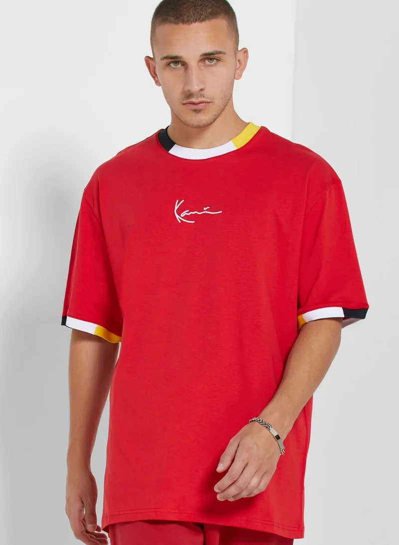 Karl Kani Signature Ringer T-Shirt