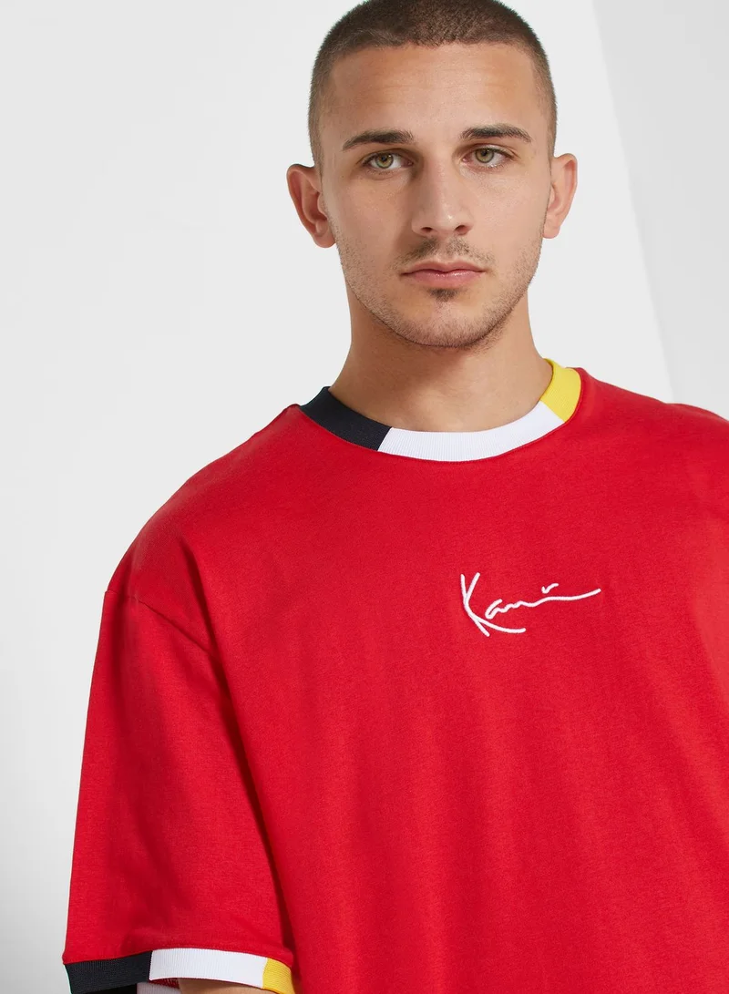 Karl Kani Signature Ringer T-Shirt