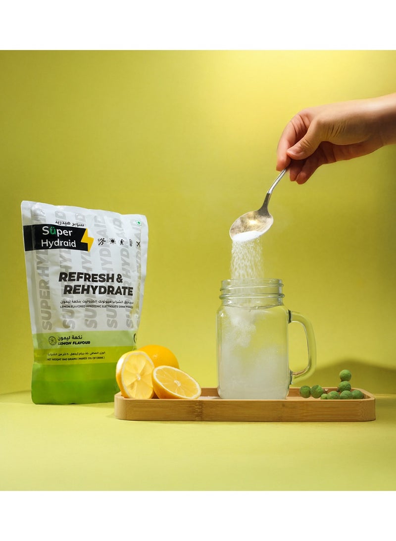 Super Hydraid Electrolyte Drink Mix | Lemon - Image 4