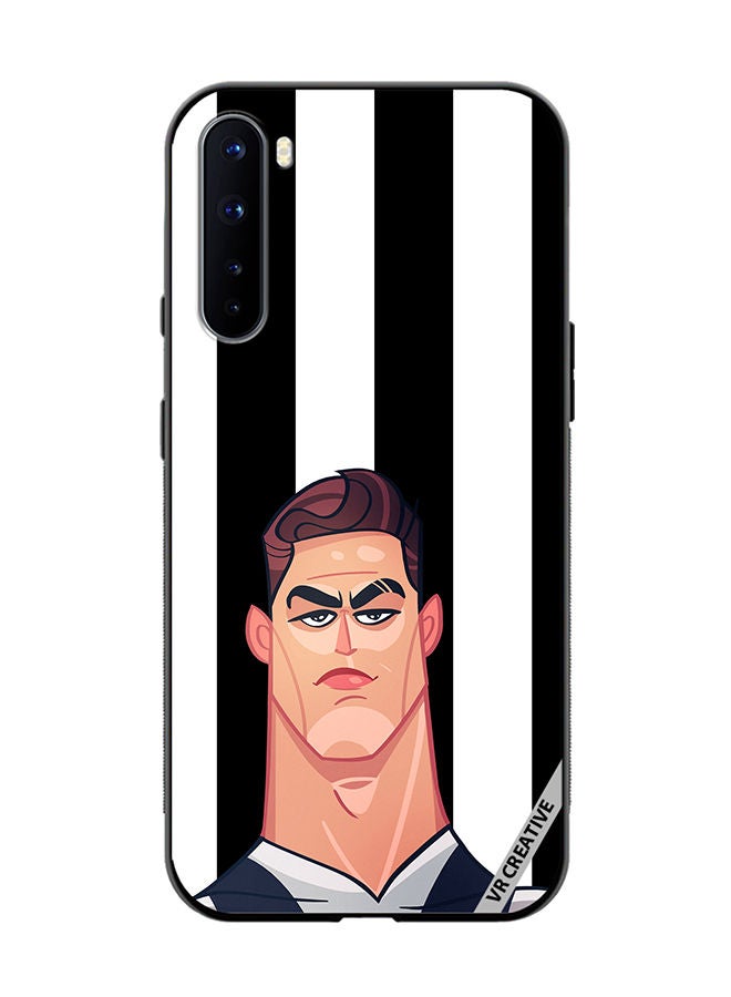 VR CREATIVE Protective Case Cover For OnePlus Nord Cr7 Design Multicolour - Image 1