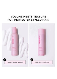 Design.ME PUFF.ME Volumizing Spray & Volumizing Mousse for Curly Hair Bundle by DESIGNME | 7-Oz Dry Texture Spray for Hair & 8.5-Oz Curly Hair Mousse | Color-Safe, Flexible-Hold Hair Texture Spray & Mousse  - Image 3
