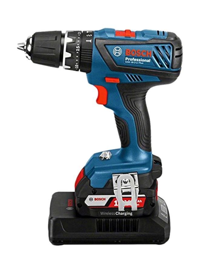 BOSCH Cordless Impact Drill Lithium Ion 18V 2.0Ah GSB 18-2-LI Plus (06019E71L0) Multicolor - Image 2
