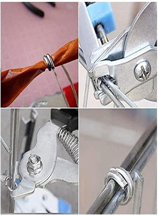 ORIGINAL MART Hog Ring Plier Upholstery Installation Kit Wire Clip Pliers Spring Loaded Chicken Bird Rabbit Cage Building Supplies - Image 5