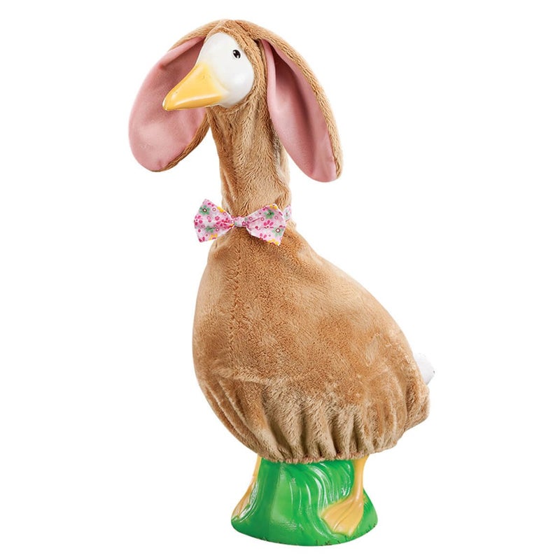 Fox Valley Traders Gaggleville Brown Bunny Goose Outfit, Fits Large 23" H Statue - Image 1