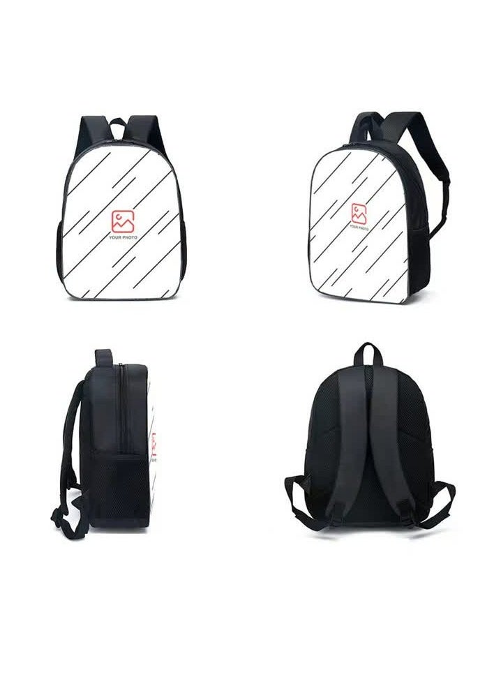 General - Backpack waterproof Angry Birds animation cartoon student burden reduction large-capacity printed schoolbag three-piece set,7- Satchel - Image 1
