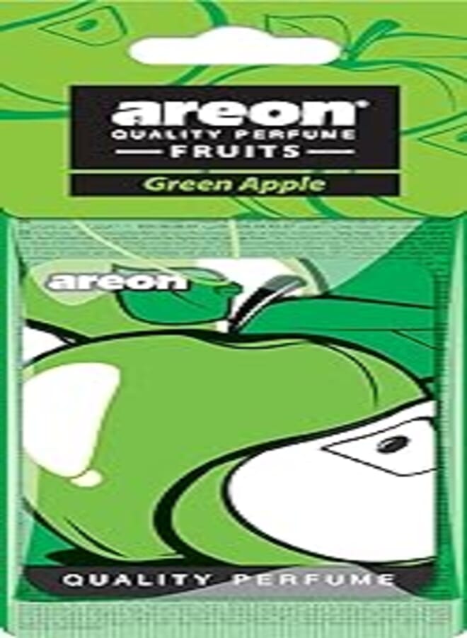 Areon Fruits car freshener- Green Apple