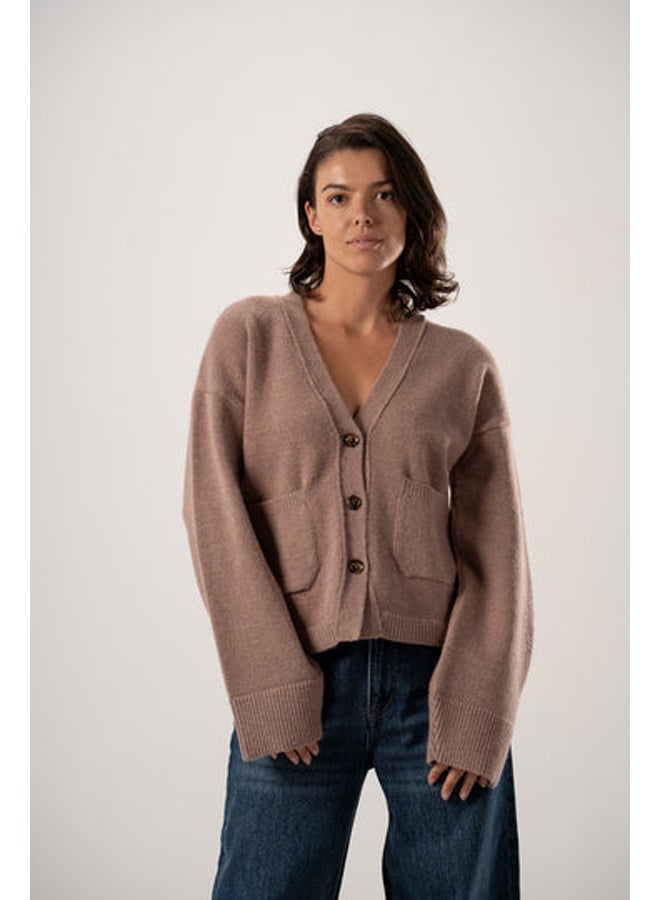 ASTK Basic V-Neck Cardigan - Image 1