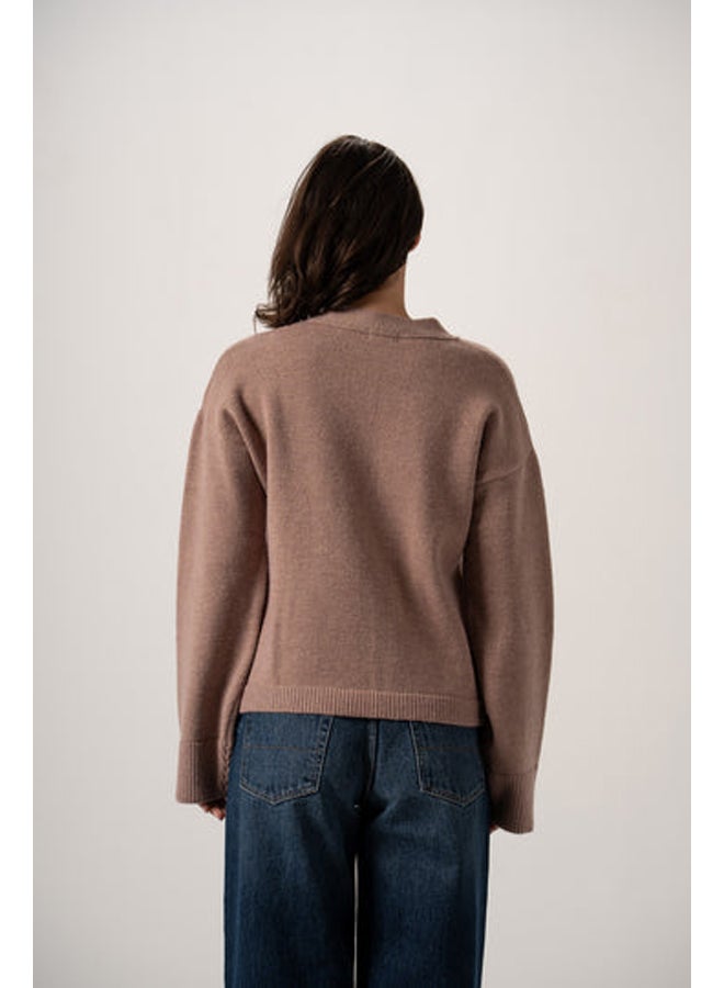 ASTK Basic V-Neck Cardigan - Image 3