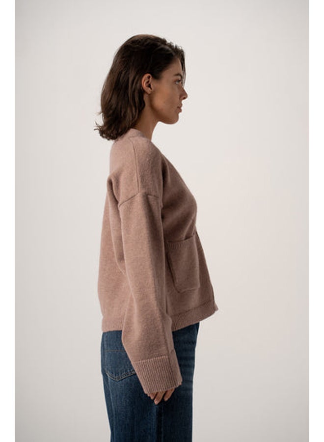 ASTK Basic V-Neck Cardigan - Image 2