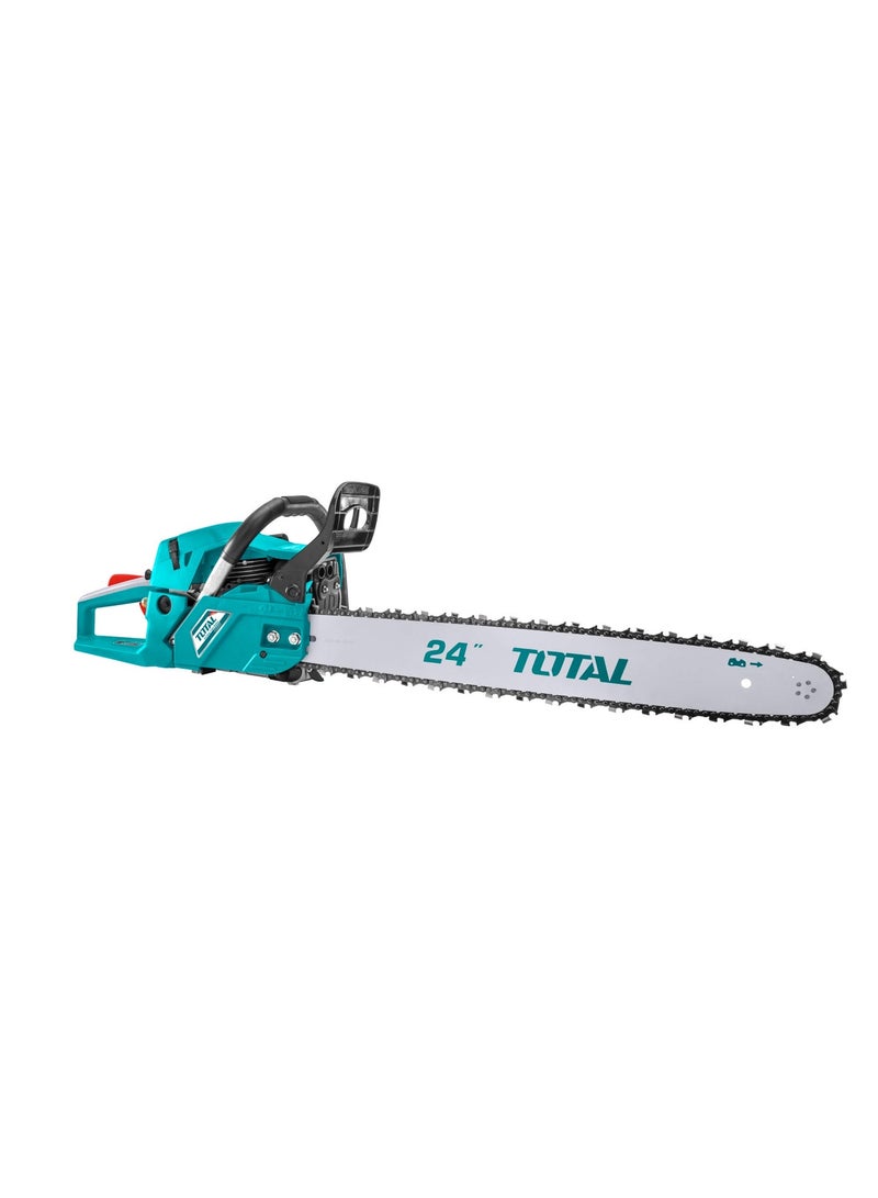 Total Gasoline-Powered Chainsaw 62cc 2.4kW 24" - High Performance for Efficient Cutting, TG5602411 - Image 1