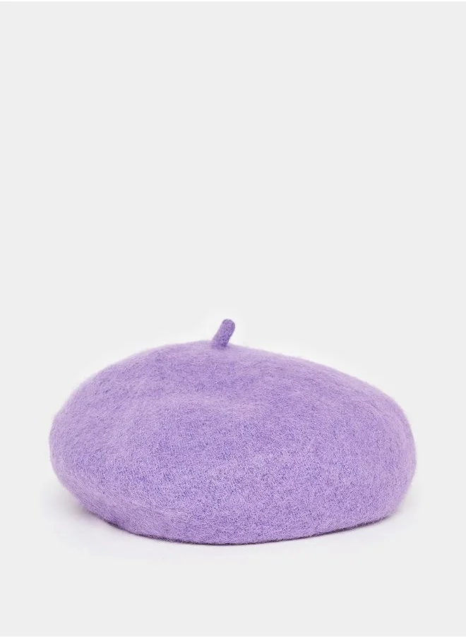 ستايلي Solid Basic Beret