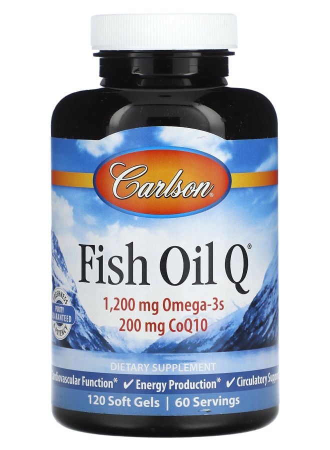 Fish Oil Q 120 Soft Gels