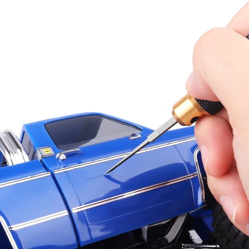 FriHobby 7-in-1 Scribe Tool Panel Line Scriber Scribing Tools Resin Carved Chisel for Gundam Gunpla Model Kits Carving Cutting -0.1/0.2/0.4/0.6/0.8/1.0/2.0mm Blades - Image 5
