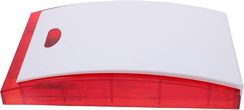 Waterproof Outdoor 12v Anti-Theft Siren Alarm with Flashing Light Warning System, Sound and Light Security Horn for Home, Factory, and Garage Safety - Image 1
