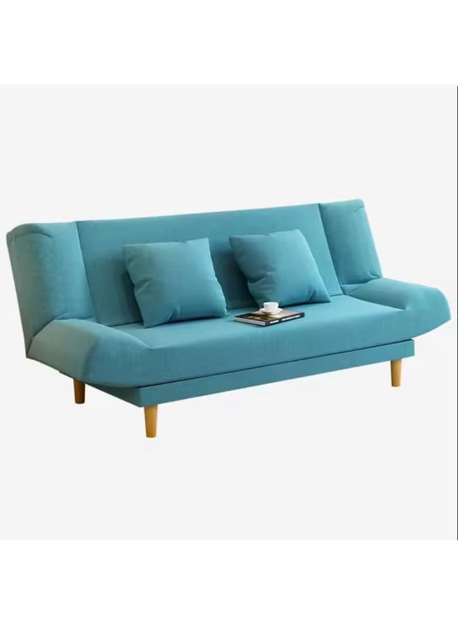 Space-Saving Convertible Sofa Bed â€“ Modern Dual-Use Sofa Cum Bed for Comfortable Living (Sea-Green)